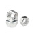 标准件碳钢六角螺母 螺丝帽 螺栓帽 镀白锌螺母大全标价为100个价格 M20白锌