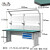 驰兔重型钳工工作台板电子维修车间流水线桌子带抽屉电操作台 CT-TF-2C18075B