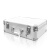 采易乐 铝合金手提箱 工具箱精密设备仪器箱带锁存储箱文件收纳箱 中号加格子海绵（35*25*12cm）15124
