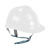 汇特益HT-188A ABS安全帽 工地施工透气防砸头盔 电工防护安全帽【30个/箱】 白色【旋转式】 均码