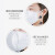 3M口罩耐适康 V脸立体一次性透气防尘防风防飞沫细菌效率≥95% 白色中号 5只装