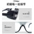 新款牛皮面罩电焊工专用防强光眼镜透明黑色玻璃护目镜耐磨 新款透明 【10个】 买十送一