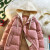 RCRX棉衣男女士2023新款潮牌连帽棉衣情侣装ins保暖假两件外套男上衣 蓝色 XL【125-145】