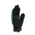 世达 机械型防冲击手套 防滑减震透气工作防护手套（9英寸）SF0904 绿色