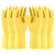 牛津乳胶手套加厚耐用工业橡胶胶皮厨房家务洗碗塑胶劳 单只手套是给现拆包装的 M