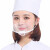 锟霖屹餐饮口罩透明塑料专用厨房防口水飞沫防唾沫厨师微笑透明口罩 40个(批发装)