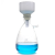 抽滤瓶套装陶瓷布氏漏斗抽滤装置上嘴过滤瓶500/1000/2500 500ml上嘴单个抽滤瓶