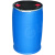 200升固废两用桶 400斤实验室废液桶50加仑塑料桶法兰桶 铁箍桶 200升蓝色铁箍桶10.5KG