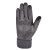 赫思迪格 麂皮绒手套 冬季全指保暖加绒触屏户外防风骑行防滑手套 灰色5双 JG-1682