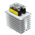 固特GOLD单相40A固态继电器SAP4040D直流控制交流220V固态继电器 SAP4040D+CH60散热器