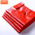京洲实邦  红色塑料背心袋子加厚手提一次性方便袋B 【55*80cm500只】
