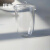 定制实验室石英坩埚带盖 石英玻璃直筒型锥型坩埚 高透光耐高温高纯度 20ml
