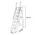 定制适用折叠楼梯室内全实木单侧人字梯多功能移动登高木梯子扶梯单卖 原木色9步1.8米高