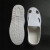 瓦特阿尔 PVC底防静电鞋帆布四孔透气工作鞋 YH12白色 38码