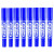 金万年（Genvana） 记号笔 大双头物流专用记号笔 G-0918 箱头笔 油性笔 一盒/10支蓝色