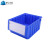 倍坚特 多功能分隔式零件盒分格箱塑料周转箱收纳盒五金分类盒元件盒 300*235*140蓝色