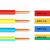 通达(HNTDDL)电线电缆BV1.5平开关线铜芯线黄色火线单股 散剪10米
