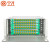 宁才（NINGCAI）72芯光纤配线架ODF 多模满配ST万兆OM4 标准19英寸抽拉机架式1.2mm冷轧钢板[现货]NC31544
