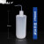 塑料洗瓶料弯嘴清洗瓶PE挤瓶实验化学溶剂专用安全洗瓶 带刻度1000ml（两瓶）