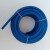 三胶两线加厚防烫防冻不胀管气体管工业气带气管 50米一卷 蓝色8mm氧气管