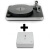 定制ClearAudio清澈Concept LP黑胶唱机HIFI电唱机发烧黑胶唱片机定制 银边MC主机+Smart唱放套餐