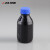 亚速旺（AS ONE） 2-4918-01 安全旋口瓶(PVC涂层) 250ml 黑色 遮光型 （1个）