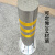 不锈钢防撞柱加厚钢管警示柱车位桩隔离柱停车地桩201移动立柱 89*600固定款带环