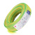 金龙羽 国标铜芯电线 单芯多股软线电缆 BVR*4平方电线 100米/卷 黄绿双色