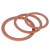 上陶鲸 紫铜垫片 船用表用密封圈铜圆形螺丝金属退火平垫圈 M6*12*2(10个) 