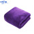 中环力安 400g加厚细纤维加厚方巾吸水清洁保洁抹布 紫色35*75cm/条