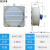 QYIXS 防爆排风扇BFAG300防爆换气扇防爆风机220V380V防爆风扇 BFAG-400/380V带百叶窗 
