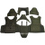 防弹衣六级 全防护6B45厂家直销背心马甲可放内置插板CS夏季防刺马甲 卡其色（外皮）+附件包