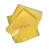 VCI气相防锈塑料包装袋自封口袋pe防锈膜工业机械金属汽配零部件 黄色无V型口无自封口 265X50X16丝黄色100个底有V型