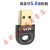 定制VCK蓝牙USB台式适配器EDR+LE低功耗笔记本连接耳机迷你5.0接 白色 BTD03plus