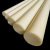 适用于米黄色黑色优质韧性尼龙棒优A级耐磨耐用实心圆柱塑料胶棒易加工 直径95MM*1米