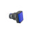 BERM/贝尔美  长方形指示灯设备电源LED信号灯16mm BEM-LA16-D-J-R AC220V 蓝色