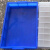 成卫 塑料方盘工业塑料盒子长方形胶盆 方盘615×420×95蓝色 