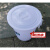 塑料大桶储水桶圆形白色水桶小区物业环卫垃圾桶大号带盖加厚 180型 100L 54*56cm
