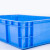 建功立业EU物流箱GY3277外径：298*198*120mm蓝色平盖