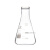 申玻玻璃三角烧杯烧瓶125/250/500ml锥形刻度烧杯量杯加厚耐高温工业品 zx100ml