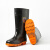 Denilco防汛高筒雨鞋应急救援雨靴男女中筒水鞋防滑防水短筒水靴 反光条高筒 38码	