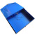 定制适用档案盒塑料资料盒文书档案柜a4文件盒办公文具人事建档案港和A800 A1249蓝色55mm档案盒5个