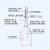 瓶口分配器 TKJ-30可调式定量加液器 实验室液体分配器套装 透明瓶套装1000ml