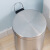 欧润哲 垃圾桶 5L不锈钢砂光拉丝 脚踏缓降静逸有盖翻盖卫生间办公室客厅垃圾篓脚踏圆桶