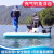 乐颂（Leistyle）水上充气浮台钓鱼平台浮式钓台便携钓鱼船气垫魔毯船折叠 200X150X30cm增强版+充气泵