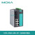 摩莎MOXA  EDS-508A系列 2光6电 多/单模百兆网管交换机 EDS-508A-SS-SC-T