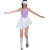 美绿地球女子网球连衣裙春夏新款罗纹速干透气训练舞蹈运动裙套装 紫茉莉 XS(欧码）