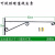 熊哲察客厅阳台灯笼挂钩支架铁艺花架阳台挂架吊花架壁挂吊篮吊兰绿萝 30厘米黑色一个
