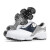 PGM 高尔夫球鞋男士golf真皮防水鞋子旋转鞋带活动钉鞋 XZ194-白灰蓝 42