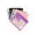内裤包装袋子服装女塑料自封袋透明拉链密封袋加印LOGO 紫色100个 18x15cm